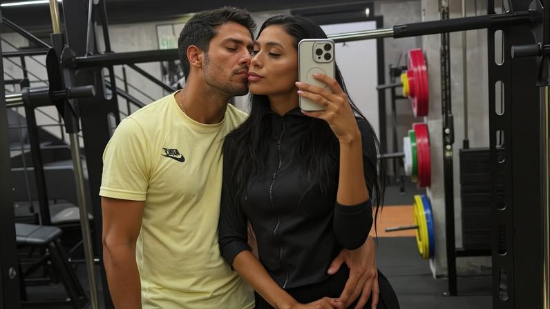 Pocah e Arthur Pelagio — Foto: Reprodução/Instagram