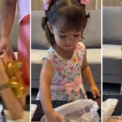 Menina de 2 anos pede picanha no aniversário no Paraná; web comenta visionária