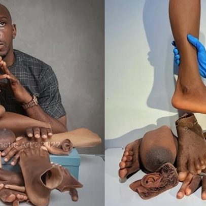 Artista nigeriano cria próteses realistas voltadas para pessoas negras