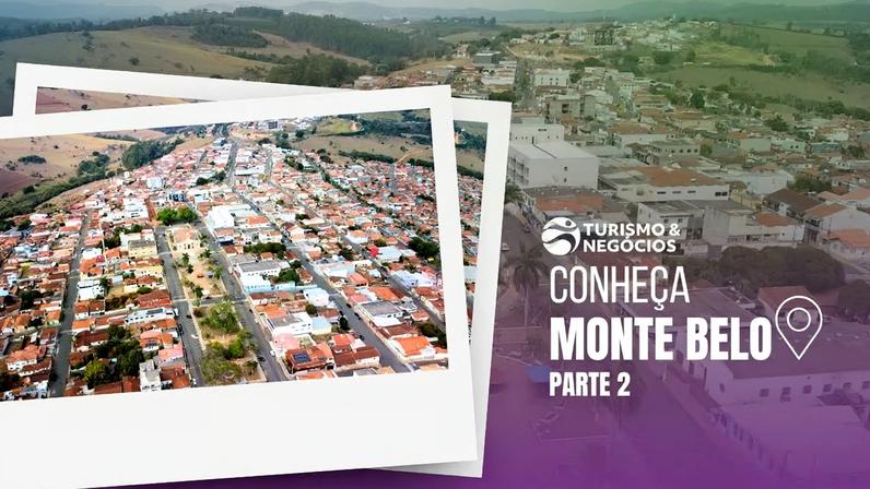 Vista panorâmica de Monte Belo, no Sul de Minas Gerais.