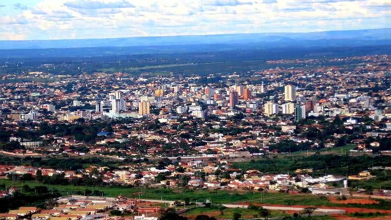 Vista urbana de Monte Belo, no Sul de Minas Gerais