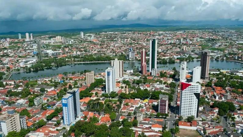 Vista panorâmica de Goiânia, referência urbana próxima a Caturaí GO