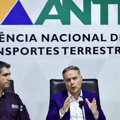 Ministro Renan Filho participa de coletiva na ANTT
