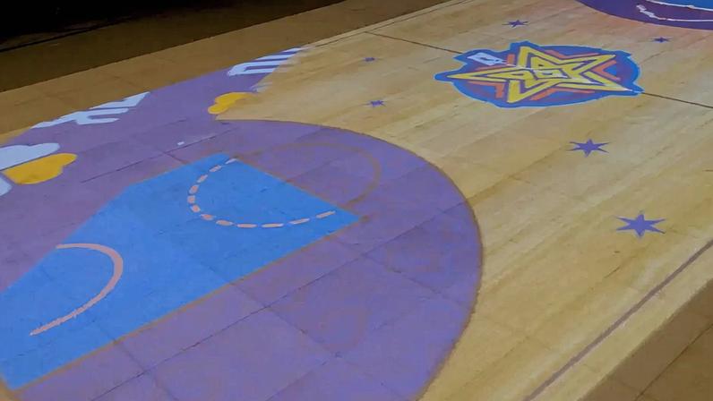 Jogo das Estrelas do NBB terá quadra de LED (Divulgação)