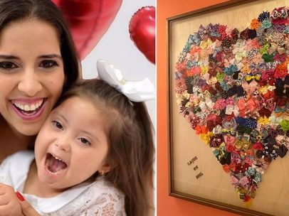 Mãe na Bahia guarda mais de 200 laços da filha falecida, cada um com história