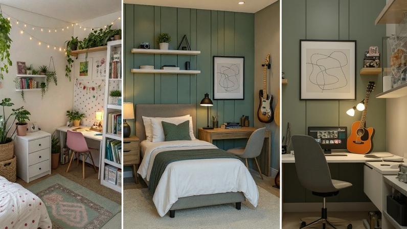Quarto de adolescente deve refletir a personalidade do dono — Foto: Reprodução/ Pinterest
