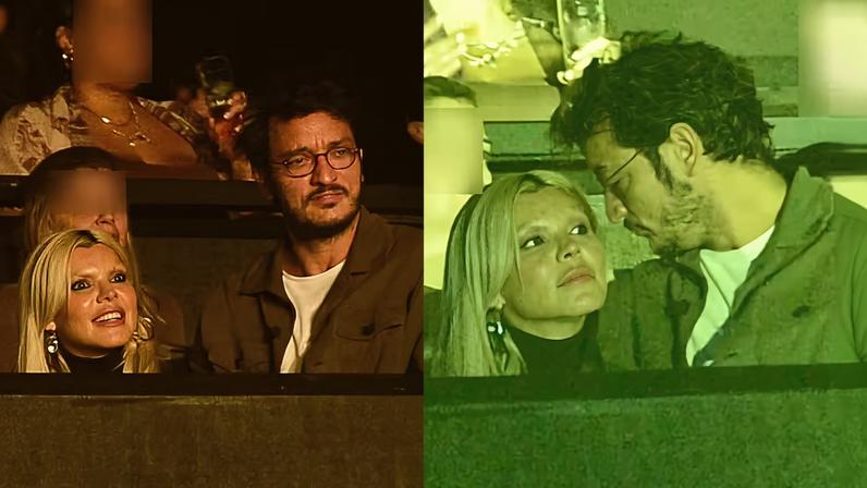 Duda Beat e Allan Souza Lima, já tido como suposto affair de Wanessa Camargo, assistem show juntinhos — Foto: Eduardo Martins/Brazil News