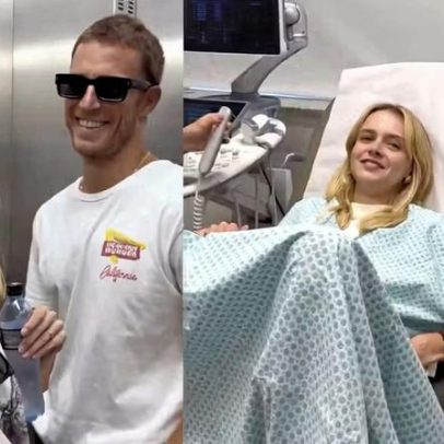 Isabella Scherer faz ultrassom e descobre quantos bebês espera