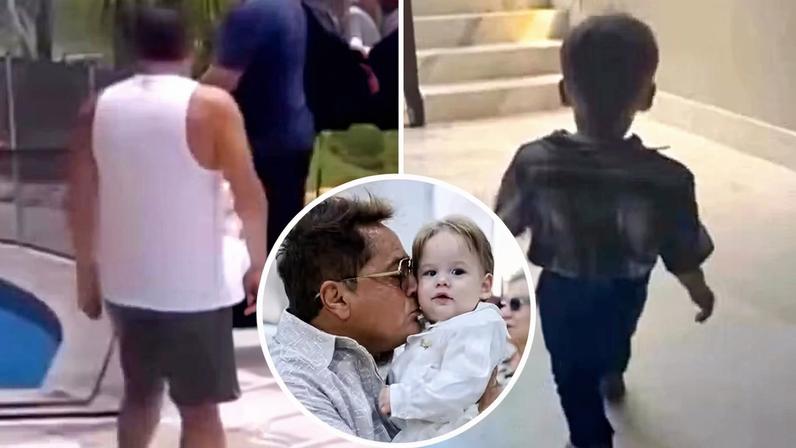 Poliana Rocha compara modo de andar de José ao avô Leonardo e cita DNA forte