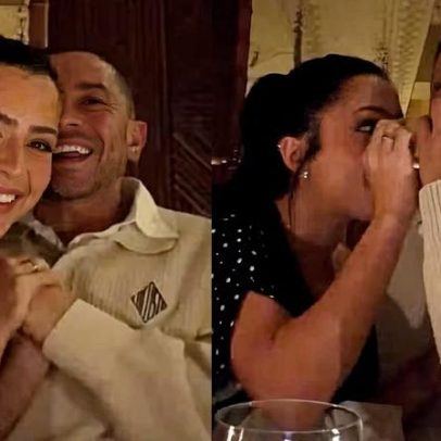 Jade Picon compartilha vídeos de momentos descontraídos com namorado