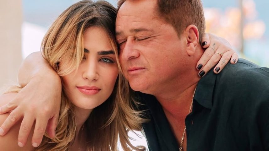 Jessica Beatriz e o pai, Leonardo