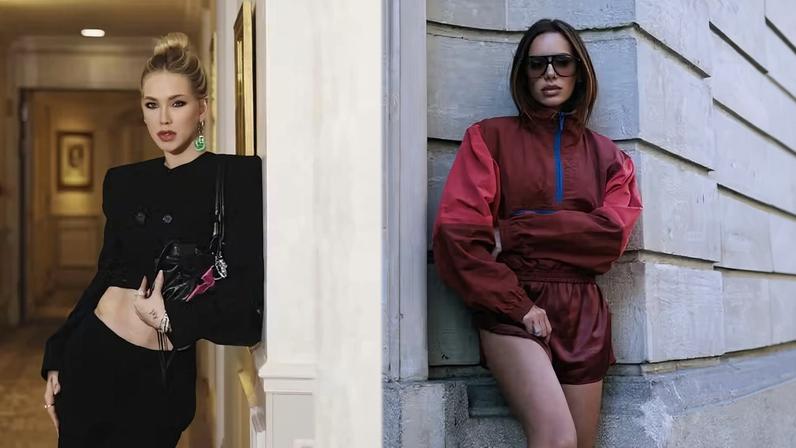 Virginia Fonseca e Bruna Biancardi em Paris