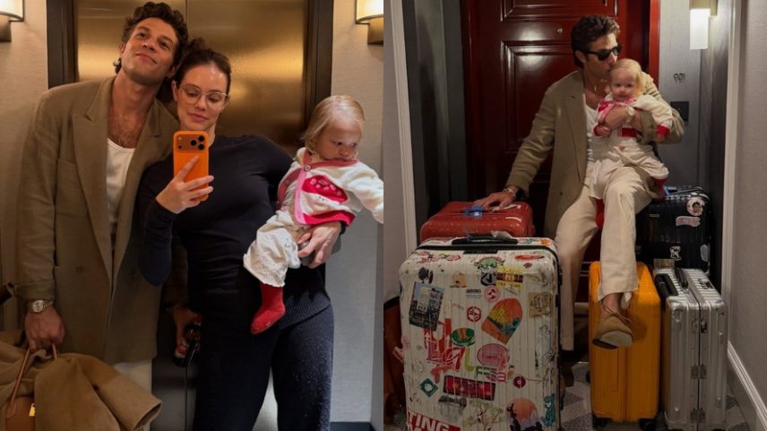 Chay Suede lança álbum de viagem em Madri com fotos raras de Laura Neiva