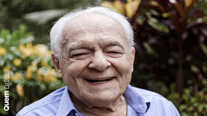 Othon Bastos diz que nasce contente todas as manhãs