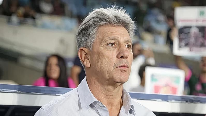 Renato Gaúcho durante a derrota do Fluminense para o Palmeiras, no Maracanã