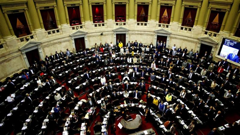 Legisladores da Argentina discutem projeto orçamentário no Congresso argentino em Buenos AiresREUTERS/Martin Acosta