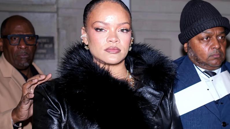 A 30-year-old woman was arrested Sunday after allegedly firing several shots with a rifle at the Beverly Hills, Calif. mansion belonging to pop star Rihanna.