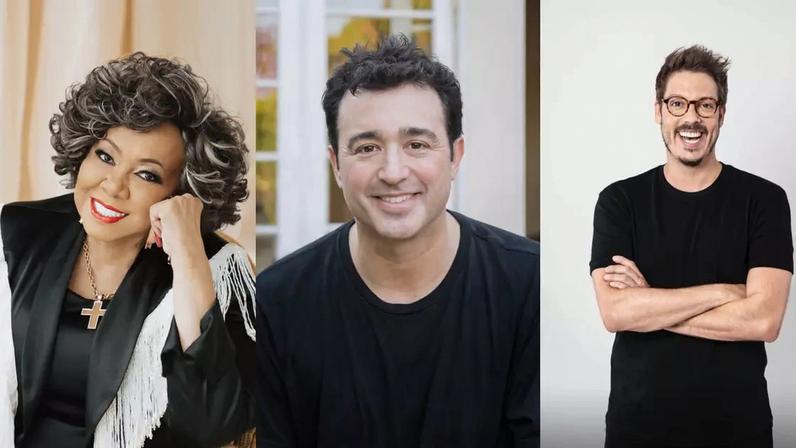 Adam Chase, Fábio Porchat e Alcione