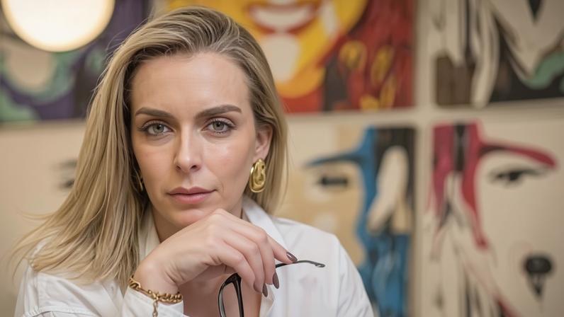 A empresária Roberta Luchsinger