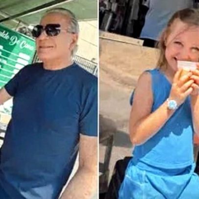 Roberto Justus curte feira com a família, pastéis e compras