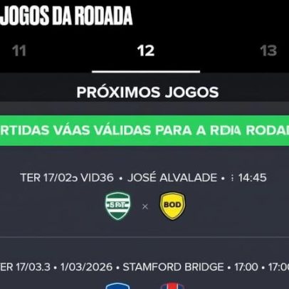 Rodada 12 define oito classificados às quartas e fecha o mercado