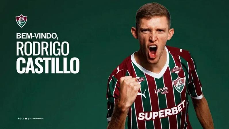 Fluminense anuncia a contratação de Rodrigo Castillo.
