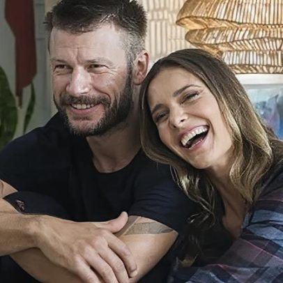 Fernanda Lima comenta atração de Hilbert ao vê-lo com pano de prato