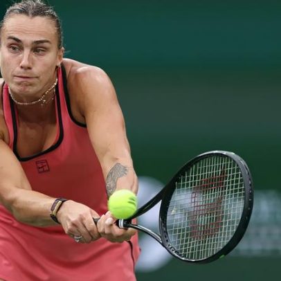 Sabalenka diz estar cansada de perder finais em Indian Wells