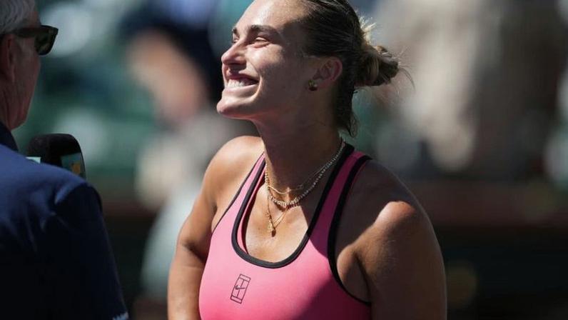 Sabalenka elogia o açaí e destaca sabor para dias quentes