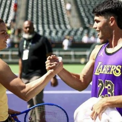 Djokovic, Sabalenka e Alcaraz treinam em Indian Wells; veja lances