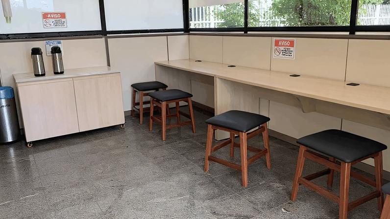 Governo Lula conclui reforma da sala de jornalistas do Alvorada