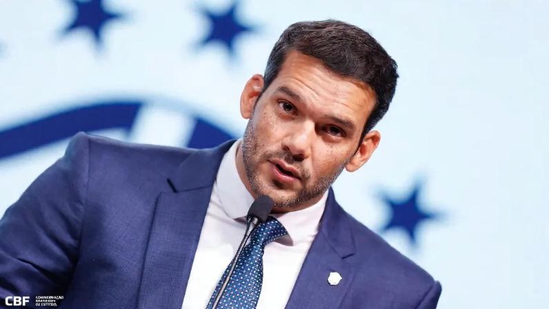 Samir Xaud, presidente da CBF (Foto: Rafael Ribeiro/CBF)