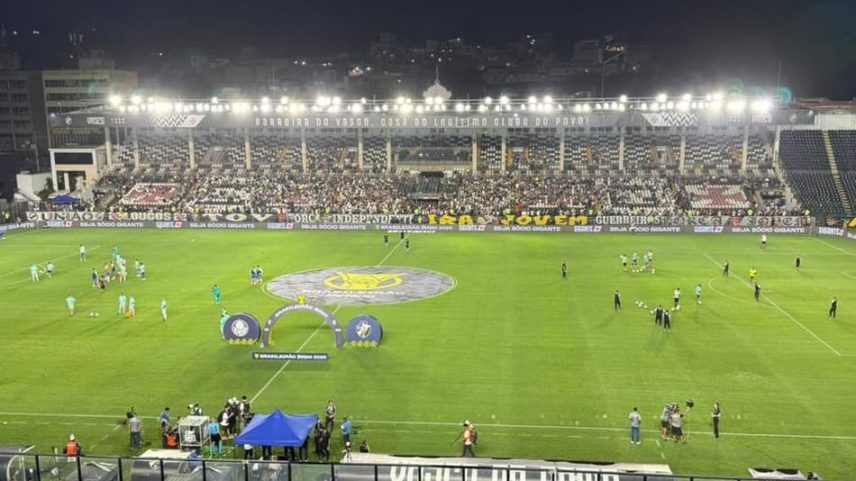 São Januário na partida entre Vasco e Palmeiras pelo Brasileirão (Foto: Pedro Cobalea / Lance!)