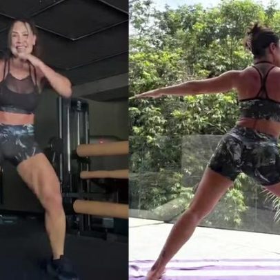 Scheila Carvalho faz treino de dança e destaca cardio como benefício