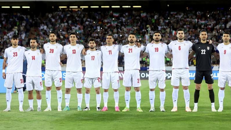 Seleção do Irã antes de jogo contra Coreia do Norte 10/6/2025 Majid Asgaripour/WANA (West Asia News Agency)Majid Asgaripour
