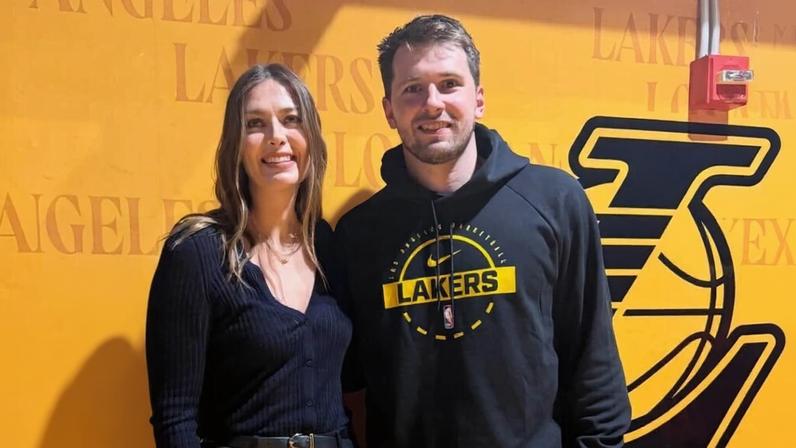 Sharapova vende casa para Doncic e elogia astro do Lakers
