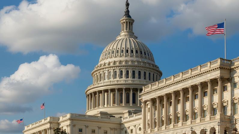 Capitólio, a sede do Congresso americano Foto: Shutterstock