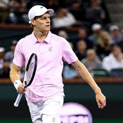 Sinner domina estreia em Indian Wells e cede apenas dois games