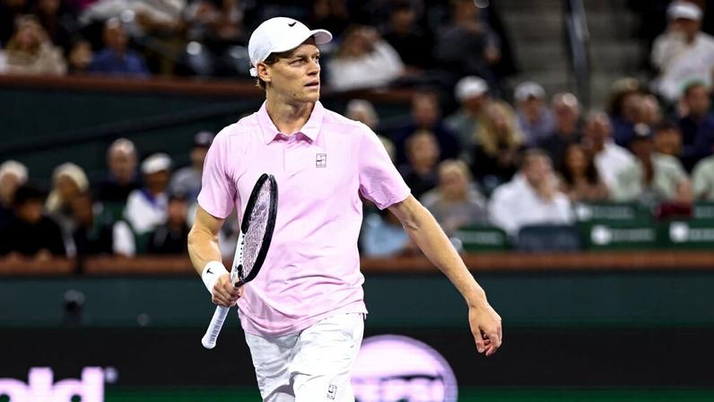 Sinner domina estreia em Indian Wells e cede apenas dois games