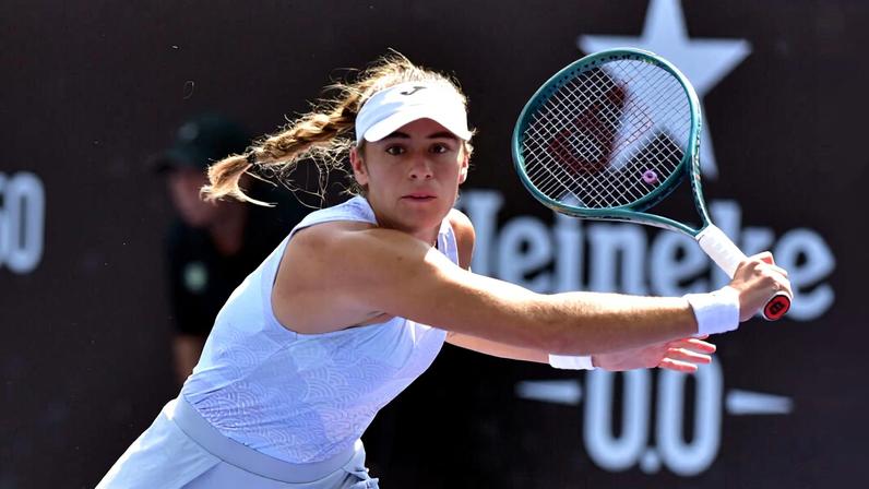 Sierra surpreende tenista da casa e será rival de estreia de Andreeva