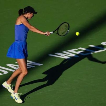 Tagger, 18, vence a 1ª em WTA 1000