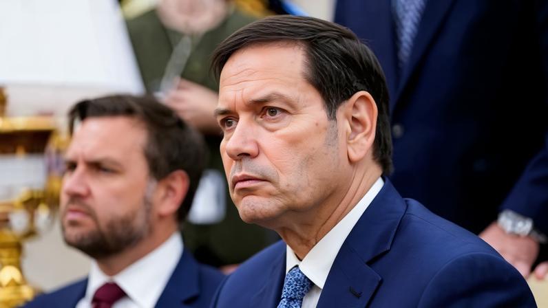 Secretário de Estado dos EUA, Marco Rubio, em Washington