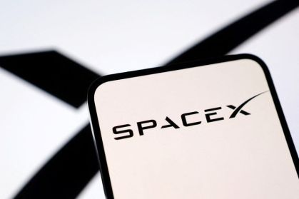 Imagem ilustrativa de logo da SpaceX