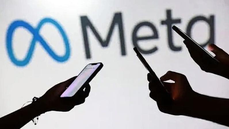 Imagem ilustrativa de logo da Meta