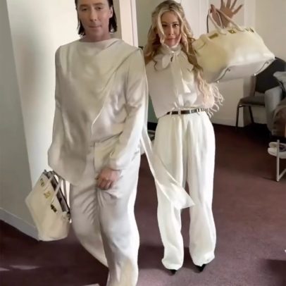 Tara Lipinski e Johnny Weir provocam Rob Rausch com bolsas Birkin combinadas