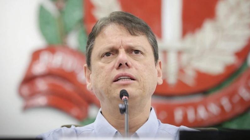 Na imagem, o governador de São Paulo