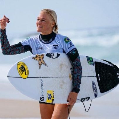 Tati Weston-Webb recebe convite da WSL para disputar a elite em 2027