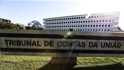 Fachada do TCU (Tribunal de Contas da União)