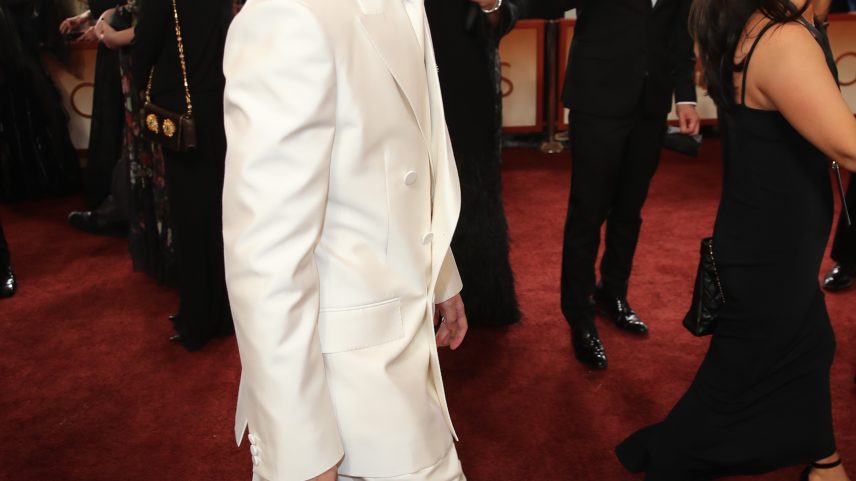 Timothée Chalamet (seen above in all white at the 2026 Oscars) and Steven Spielberg avoided an awkward run-in at the awards show over the weekend.