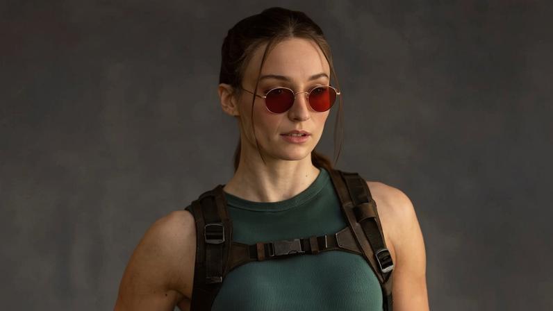 Sophie Turner na série Tomb Raider